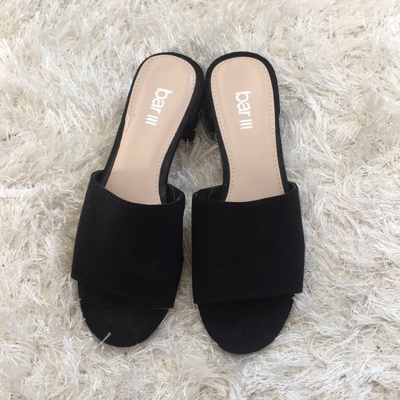 Bar III Shoes - Bar III black sandals
